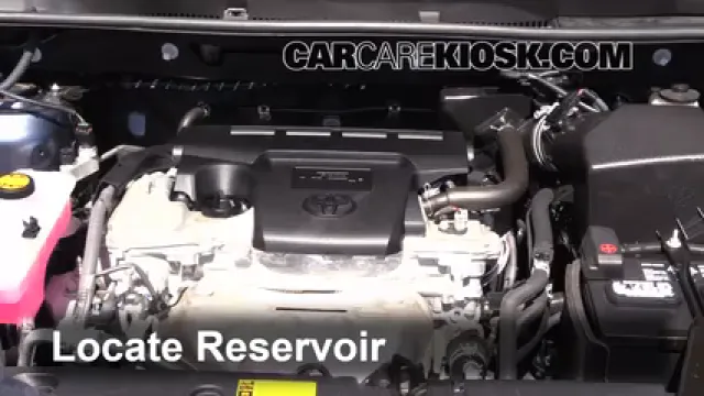 2013 Toyota RAV4 Limited 2.5L 4 Cyl. Liquide essuie-glace Ajouter du liquide